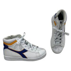 Diadora Game P High Top Sneakers Mens size 5.5 Athletic Shoes Streetwear Retro